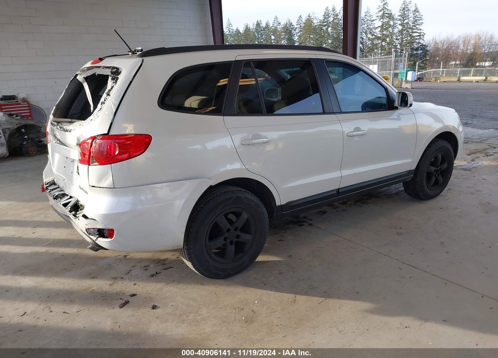 2008 HYUNDAI SANTA FE GLS VIN: 5NMSG13D48H142663