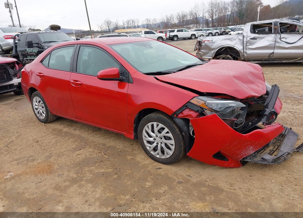 2018 TOYOTA COROLLA LE VIN: 5YFBURHE0JP756629