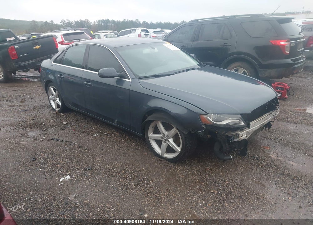 2010 AUDI A4 2.0T PREMIUM VIN: WAUFFAFLXAN036912