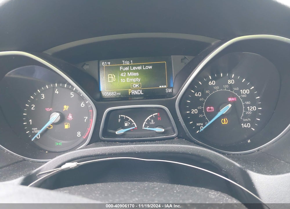 2017 FORD FOCUS SE VIN: 1FADP3F2XHL321891