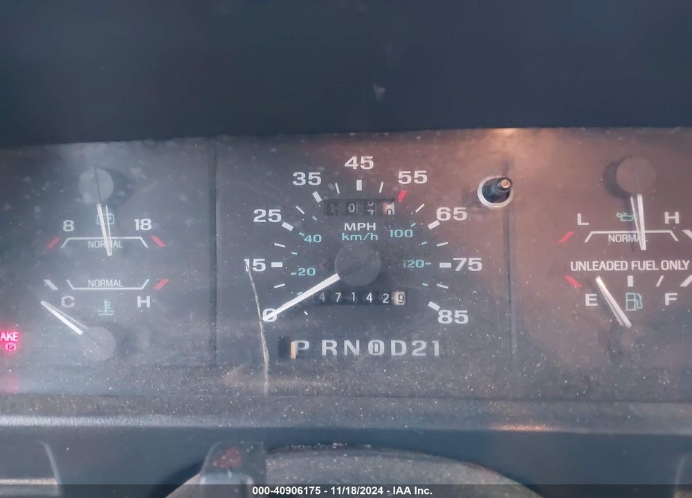 1993 FORD RANGER VIN: 1FTCR10AXPUA13567
