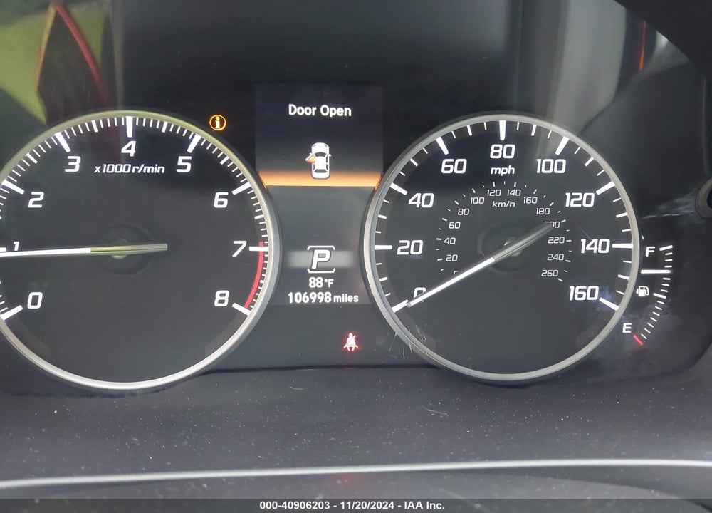 2016 ACURA ILX PREMIUM PACKAGE/TECHNOLOGY PLUS PACKAGE VIN: 19UDE2F71GA007273