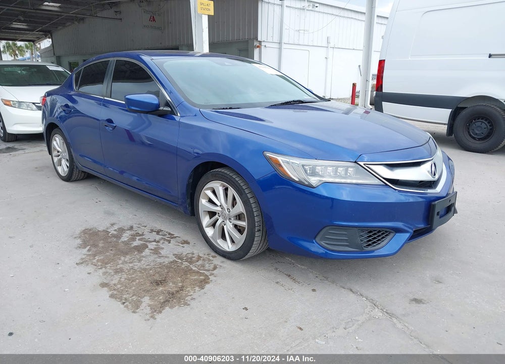 2016 ACURA ILX PREMIUM PACKAGE/TECHNOLOGY PLUS PACKAGE VIN: 19UDE2F71GA007273