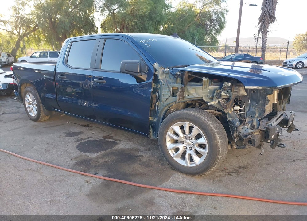 2020 CHEVROLET SILVERADO 1500 2WD STANDARD BED CUSTOM VIN: 3GCPWBEH8LG401173