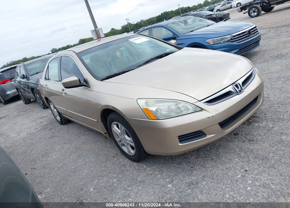 2007 HONDA ACCORD 2.4 EX VIN: 1HGCM56847A170377