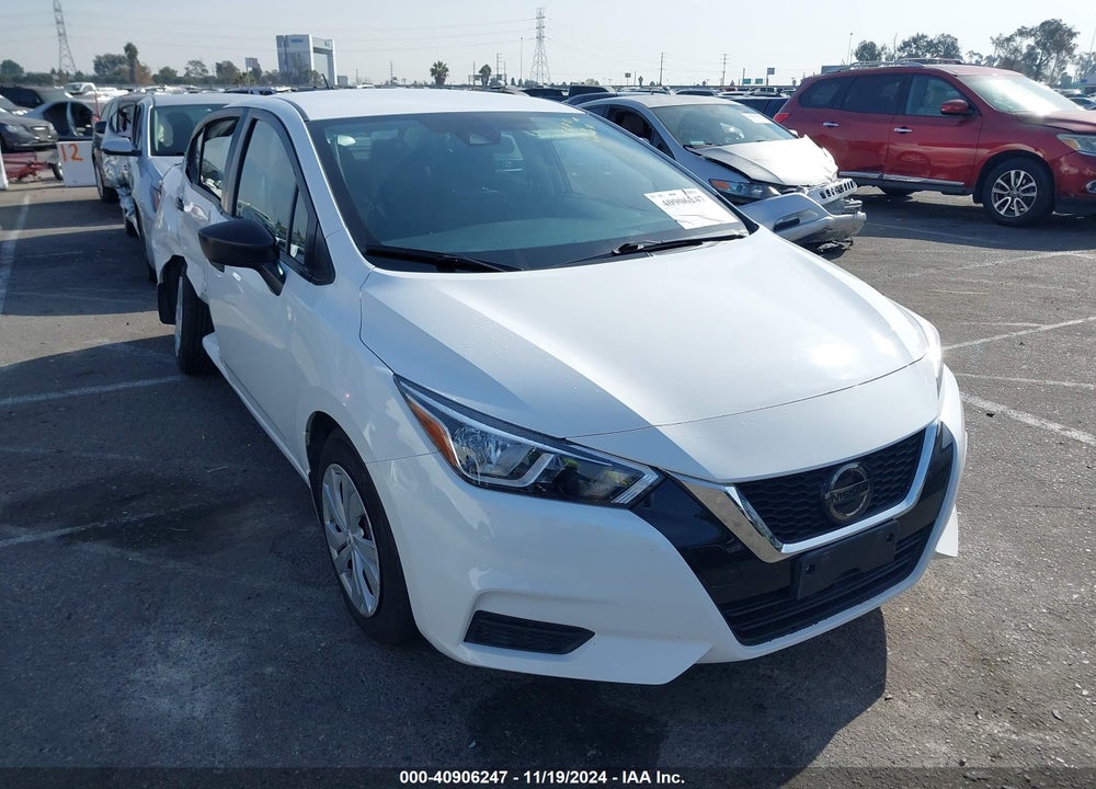 2021 NISSAN VERSA S XTRONIC CVT VIN: 3N1CN8DVXML925075