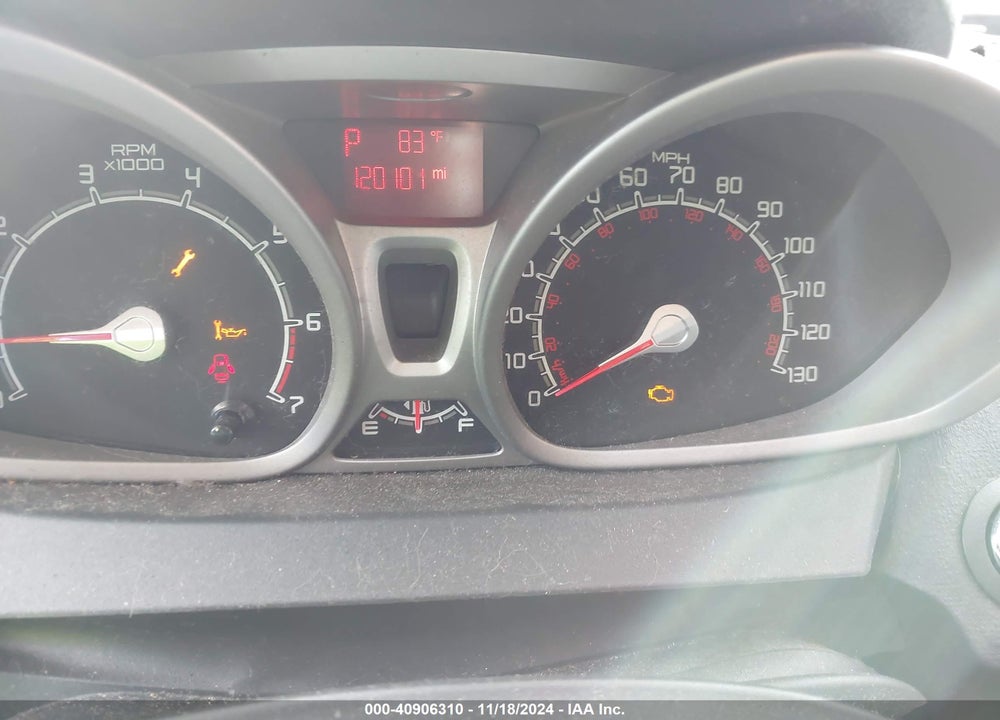 2011 FORD FIESTA SES VIN: 3FADP4FJ9BM147492