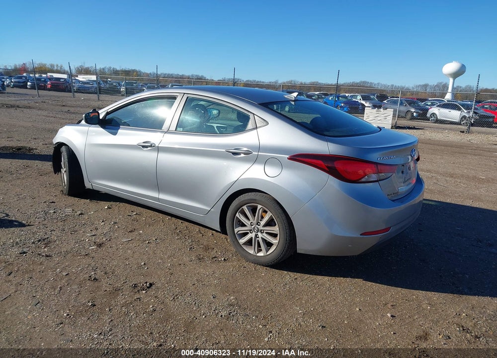 2015 HYUNDAI ELANTRA VIN: 5NPDH4AE7FH601834