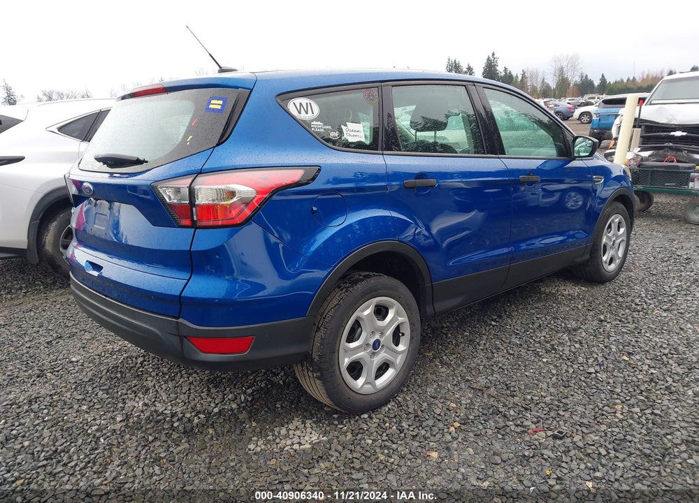 2017 FORD ESCAPE S VIN: 1FMCU0F71HUE24308