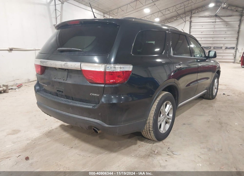 2013 DODGE DURANGO CREW VIN: 1C4RDJDG5DC661665