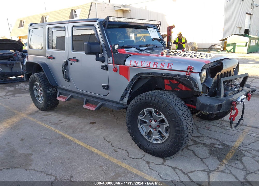 2014 JEEP WRANGLER UNLIMITED RUBICON VIN: 1C4BJWFG7EL325344