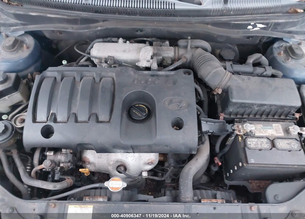 2008 HYUNDAI ACCENT GS VIN: KMHCM36C18U104078