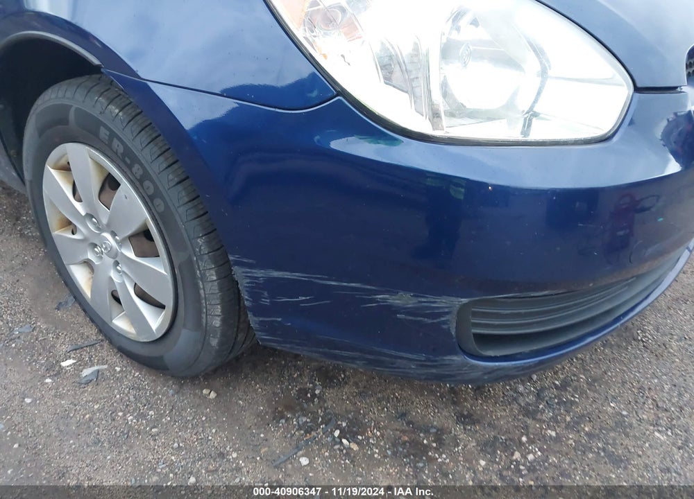 2008 HYUNDAI ACCENT GS VIN: KMHCM36C18U104078