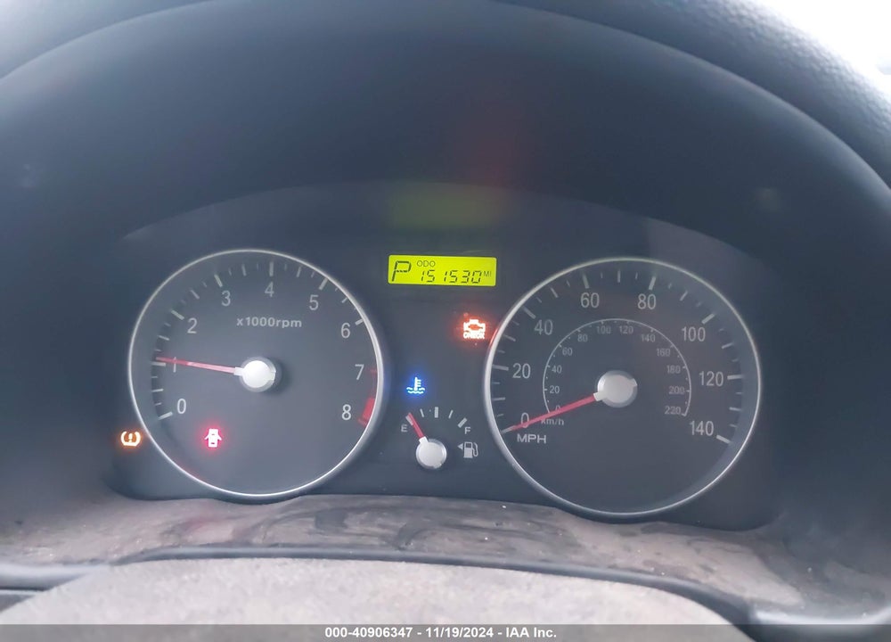 2008 HYUNDAI ACCENT GS VIN: KMHCM36C18U104078