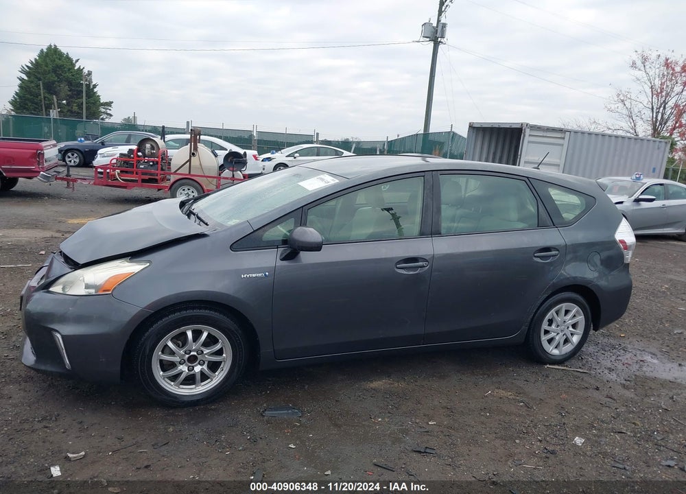 2013 TOYOTA PRIUS V TWO VIN: JTDZN3EU7D3199154