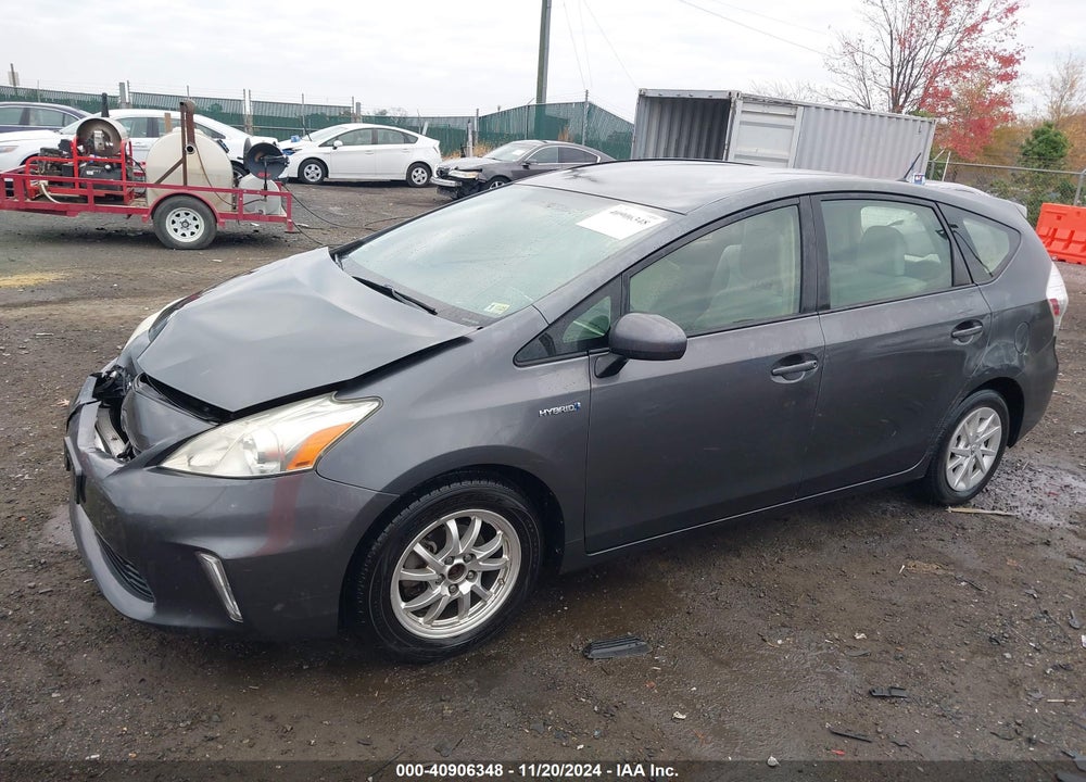 2013 TOYOTA PRIUS V TWO VIN: JTDZN3EU7D3199154