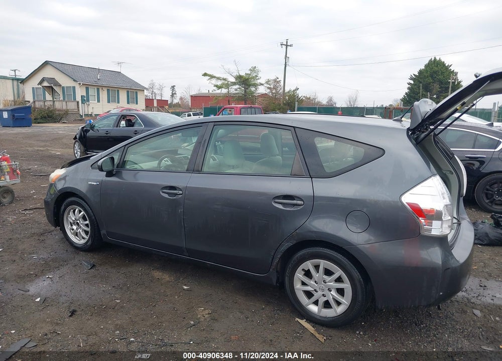 2013 TOYOTA PRIUS V TWO VIN: JTDZN3EU7D3199154