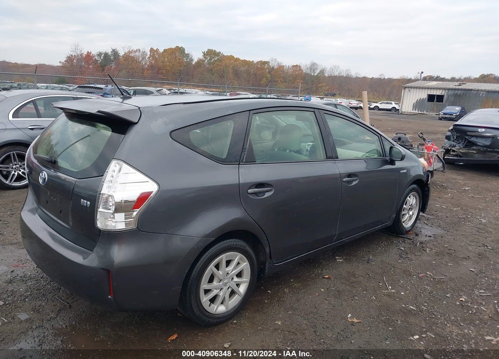 2013 TOYOTA PRIUS V TWO VIN: JTDZN3EU7D3199154