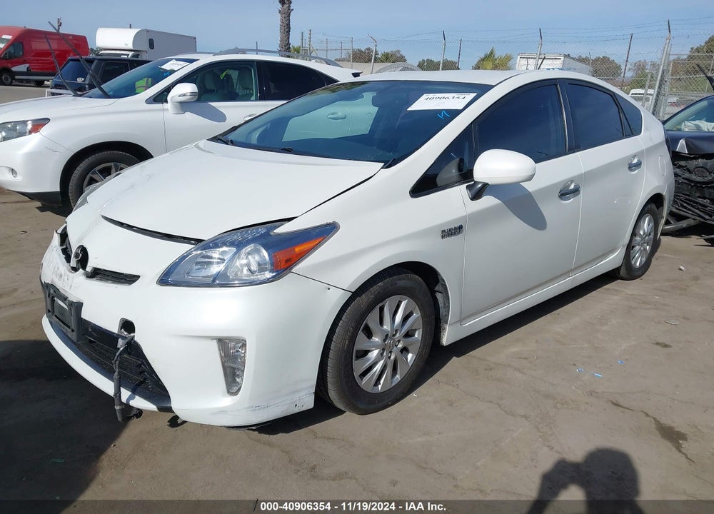 2014 TOYOTA PRIUS PLUG-IN ADVANCED VIN: JTDKN3DPXE3053491
