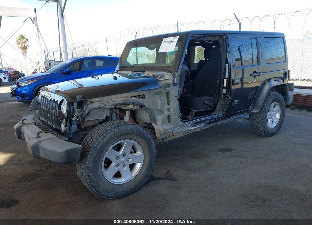 2017 JEEP WRANGLER UNLIMITED SPORT 4X4 VIN: 1C4BJWDG4HL644661