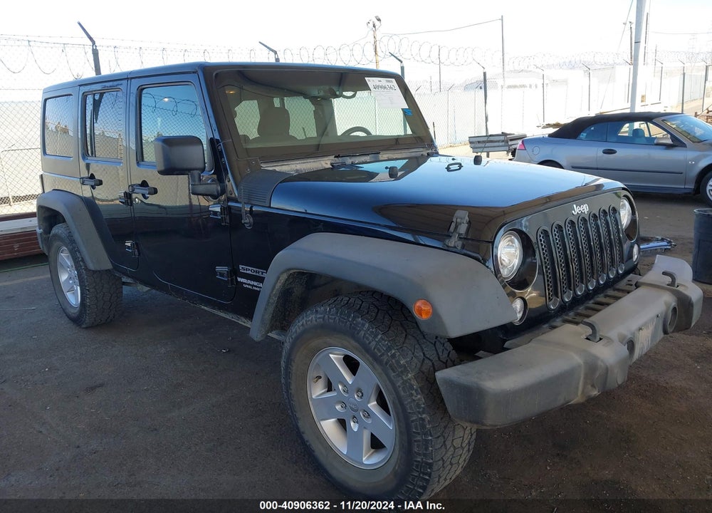 2017 JEEP WRANGLER UNLIMITED SPORT 4X4 VIN: 1C4BJWDG4HL644661