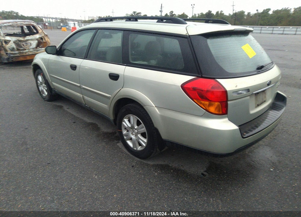 2005 SUBARU OUTBACK 2.5I VIN: 4S4BP61CX57385397