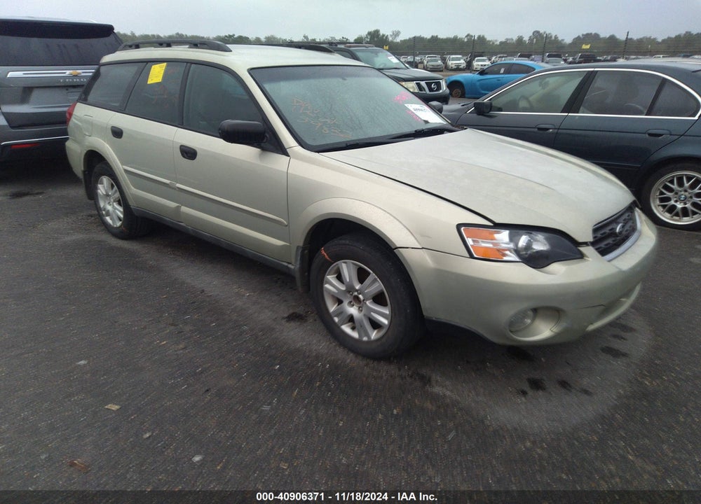 2005 SUBARU OUTBACK 2.5I VIN: 4S4BP61CX57385397