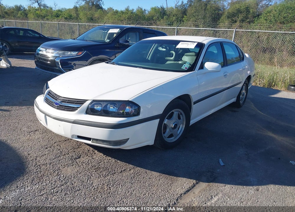 2002 CHEVROLET IMPALA LS VIN: 2G1WH55K129299011