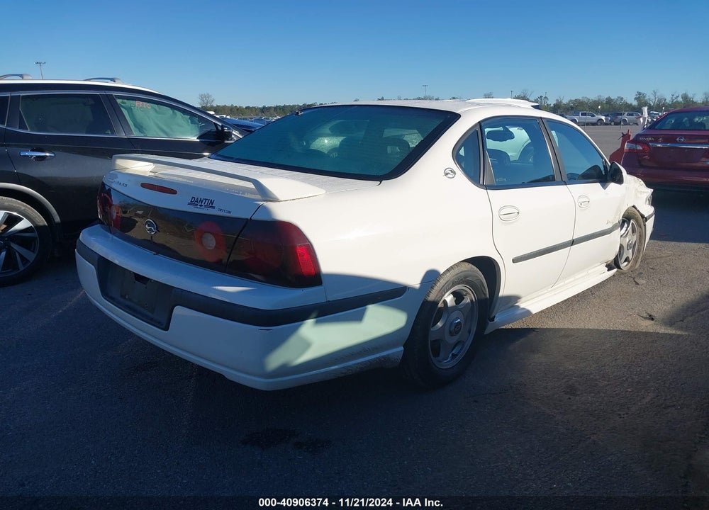 2002 CHEVROLET IMPALA LS VIN: 2G1WH55K129299011