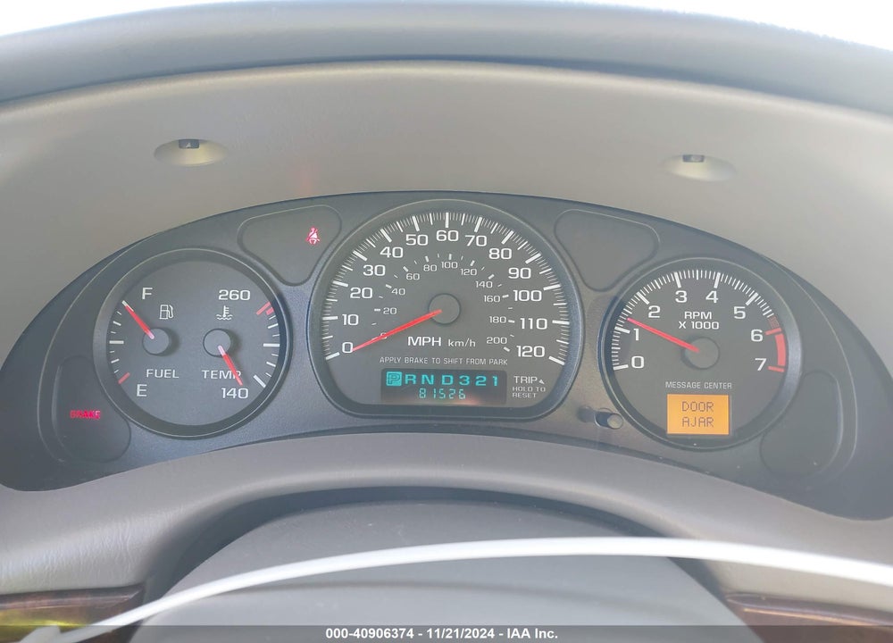 2002 CHEVROLET IMPALA LS VIN: 2G1WH55K129299011