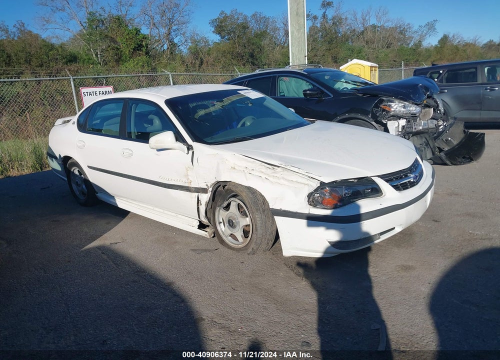2002 CHEVROLET IMPALA LS VIN: 2G1WH55K129299011