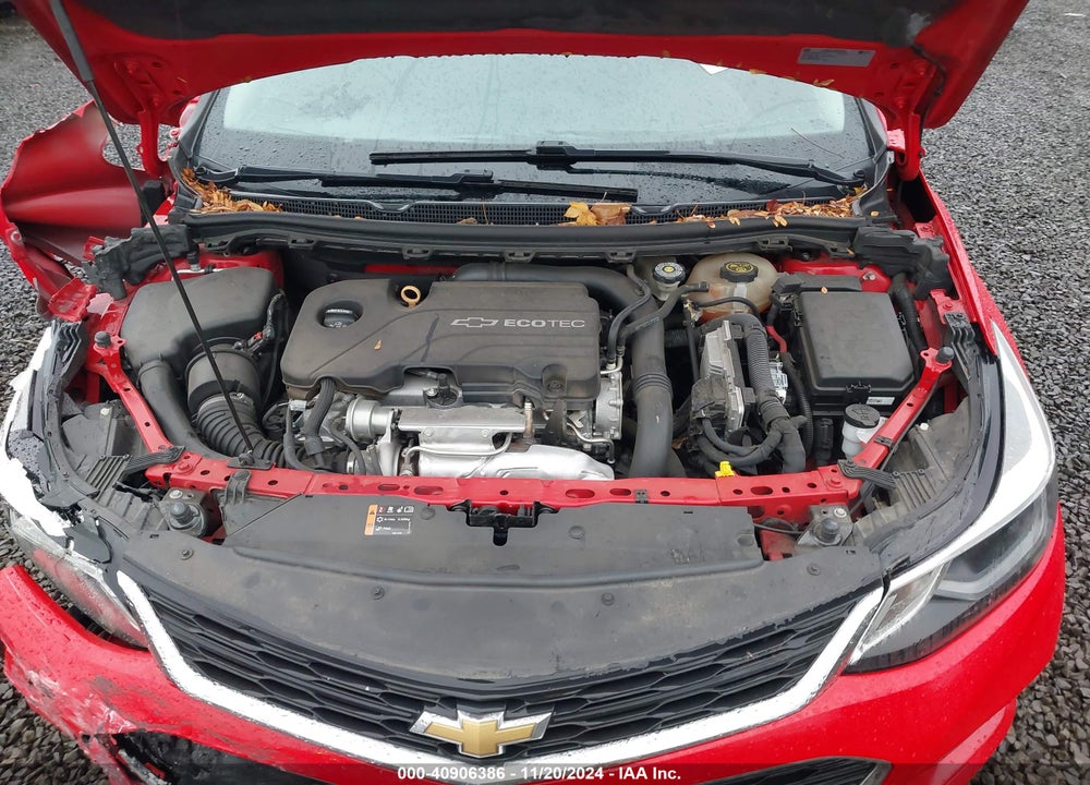 2017 CHEVROLET CRUZE LT AUTO VIN: 1G1BE5SM5H7102591
