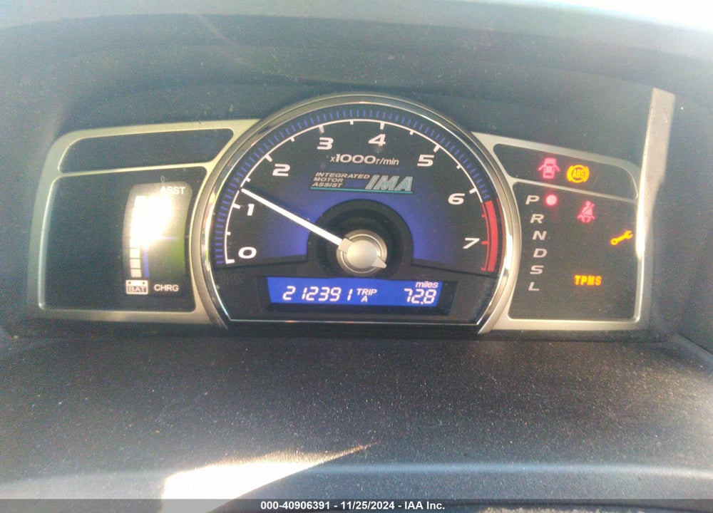 2008 HONDA CIVIC HYBRID VIN: JHMFA36248S011874