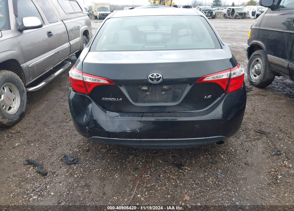 2016 TOYOTA COROLLA LE VIN: 5YFBURHE7GP497663