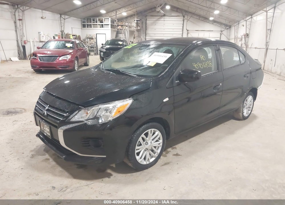 2022 MITSUBISHI MIRAGE G4 LE VIN: ML32FUFJONHF01211