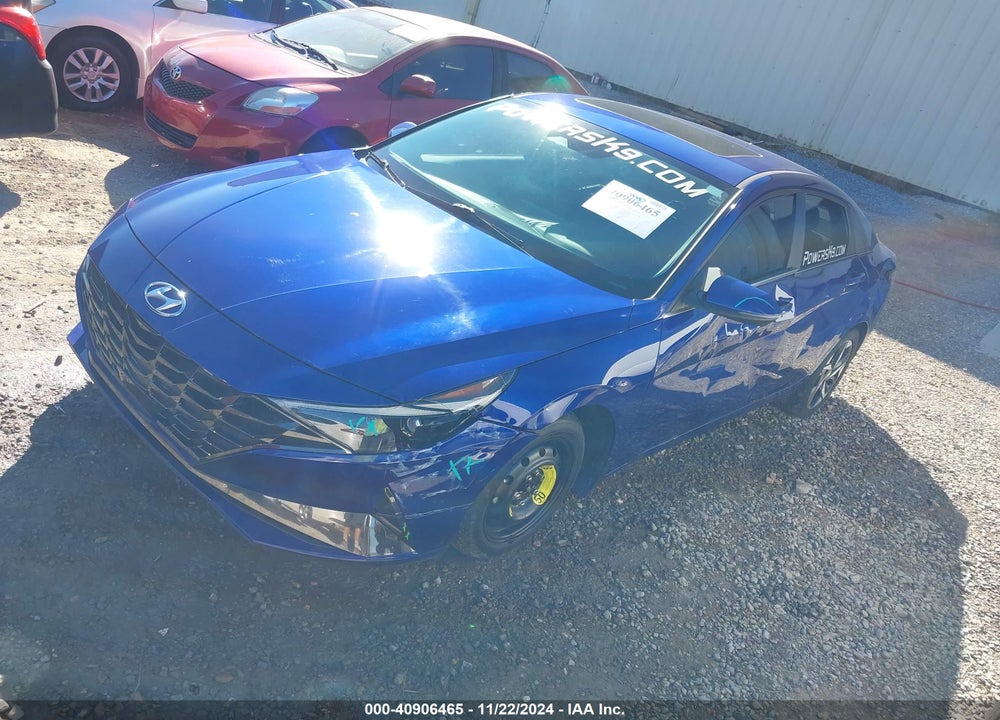 2022 HYUNDAI ELANTRA HYBRID LIMITED VIN: KMHLN4AJ2NU015477