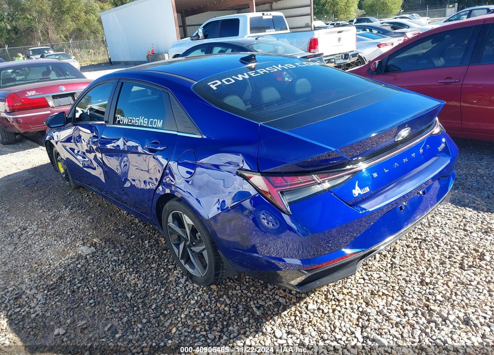 2022 HYUNDAI ELANTRA HYBRID LIMITED VIN: KMHLN4AJ2NU015477