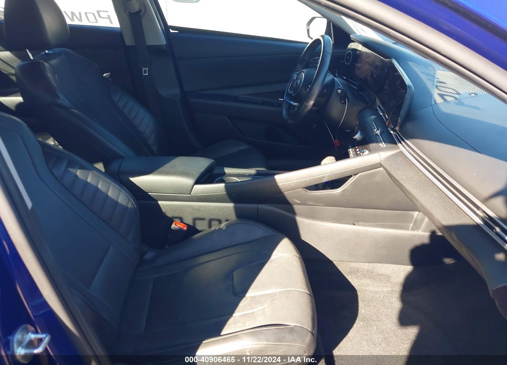 2022 HYUNDAI ELANTRA HYBRID LIMITED VIN: KMHLN4AJ2NU015477