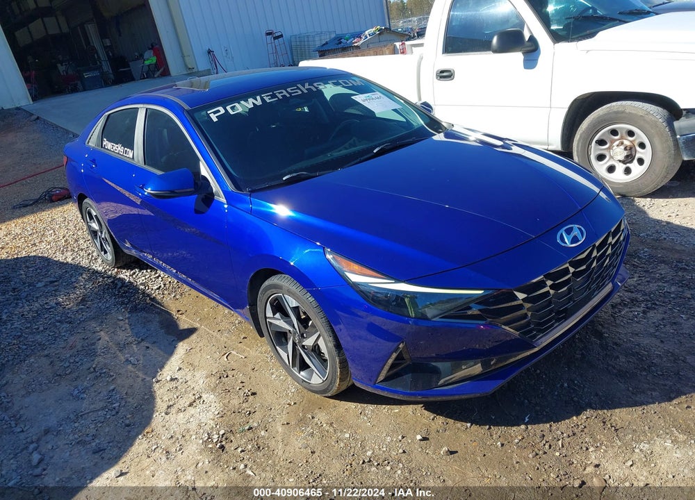 2022 HYUNDAI ELANTRA HYBRID LIMITED VIN: KMHLN4AJ2NU015477