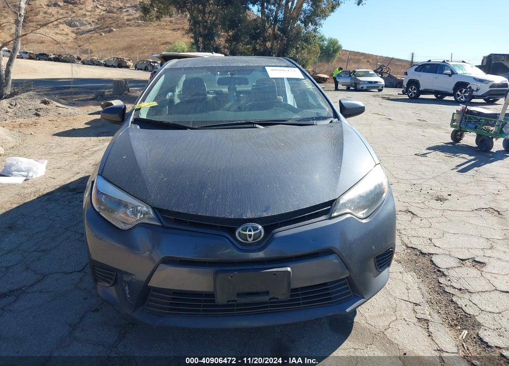 2016 TOYOTA COROLLA LE VIN: 5YFBURHE8GP513496