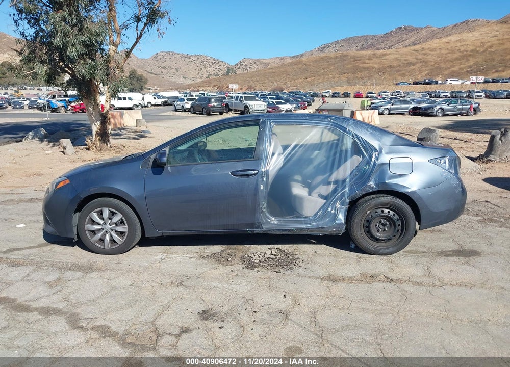 2016 TOYOTA COROLLA LE VIN: 5YFBURHE8GP513496