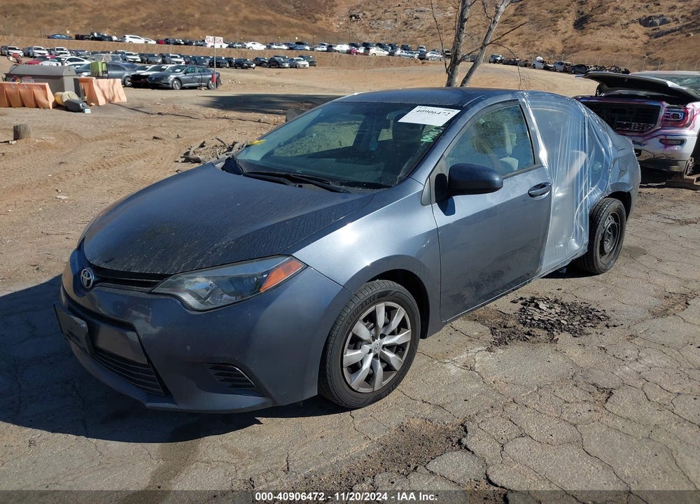2016 TOYOTA COROLLA LE VIN: 5YFBURHE8GP513496