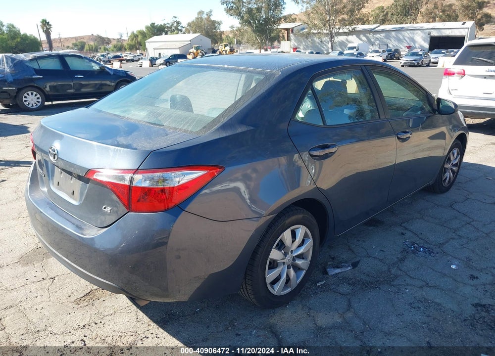2016 TOYOTA COROLLA LE VIN: 5YFBURHE8GP513496