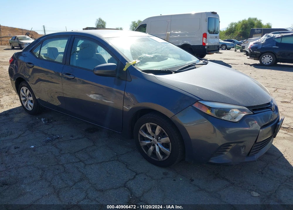 2016 TOYOTA COROLLA LE VIN: 5YFBURHE8GP513496
