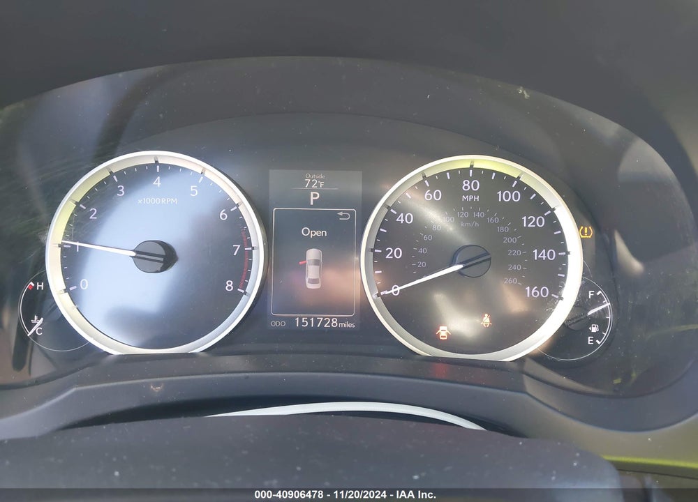 2015 LEXUS IS 250 VIN: JTHBF1D2XF5047121