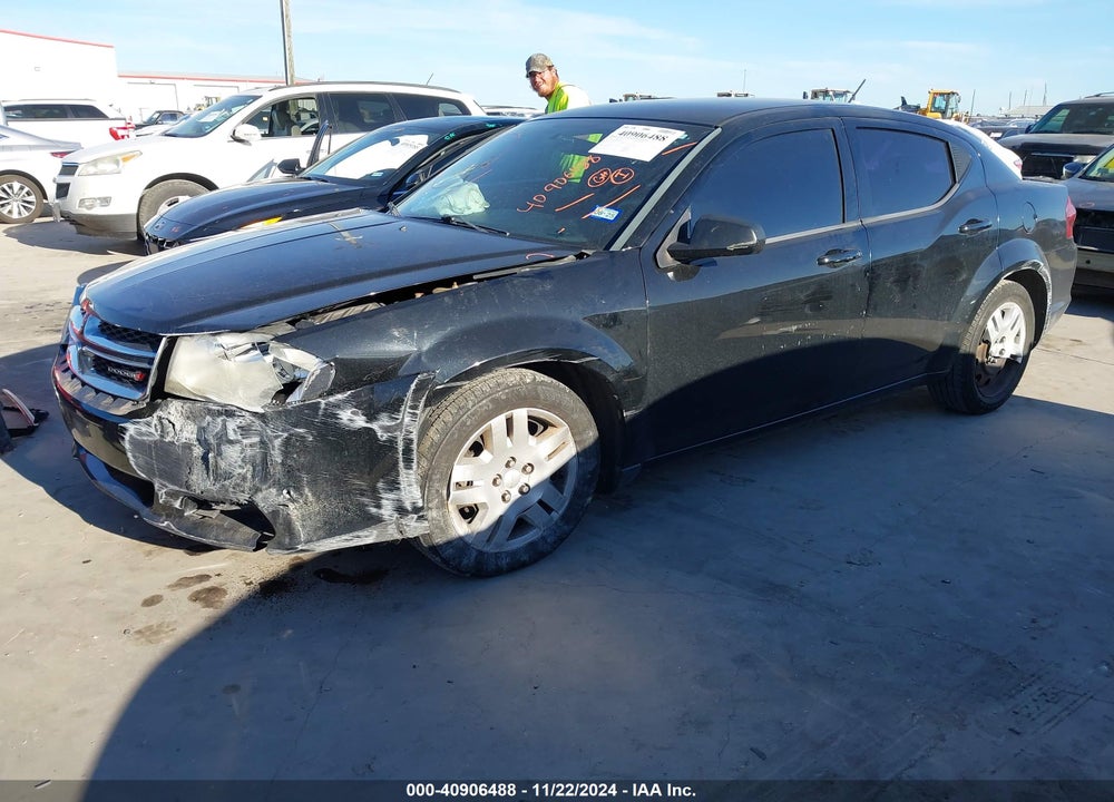 2014 DODGE AVENGER SE VIN: 1C3CDZAB2EN155976