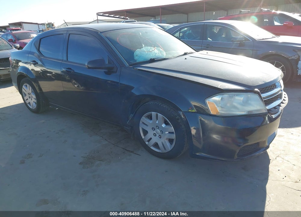2014 DODGE AVENGER SE VIN: 1C3CDZAB2EN155976