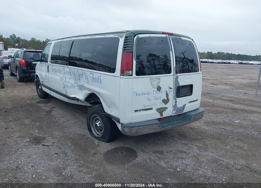 2000 CHEVROLET EXPRESS VIN: 1GAHG39R9Y1231043