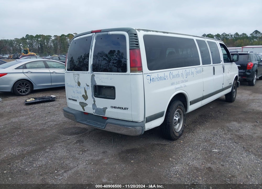 2000 CHEVROLET EXPRESS VIN: 1GAHG39R9Y1231043