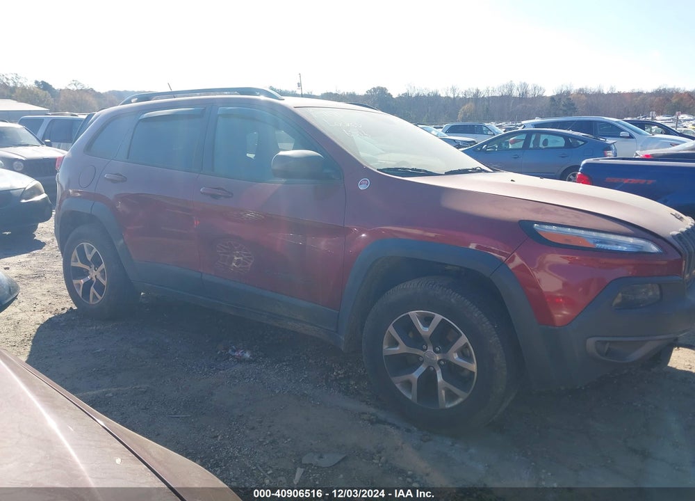 2015 JEEP CHEROKEE TRAILHAWK VIN: 1C4PJMBS3FW610983